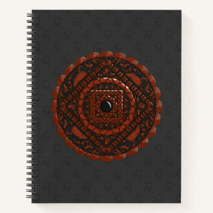 Cuaderno Leo Mandala Spiral Notebook