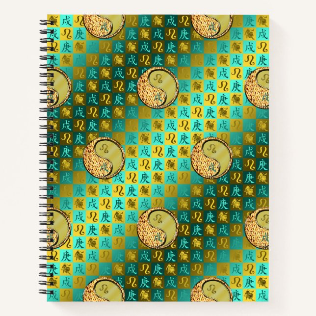 Cuaderno Leo & Perro de Metal (Anverso)