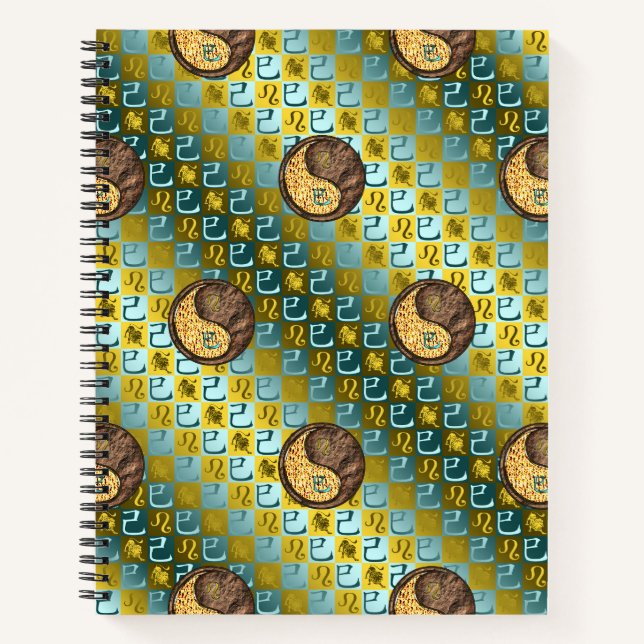 Cuaderno Leo & Serpiente de Tierra (Anverso)