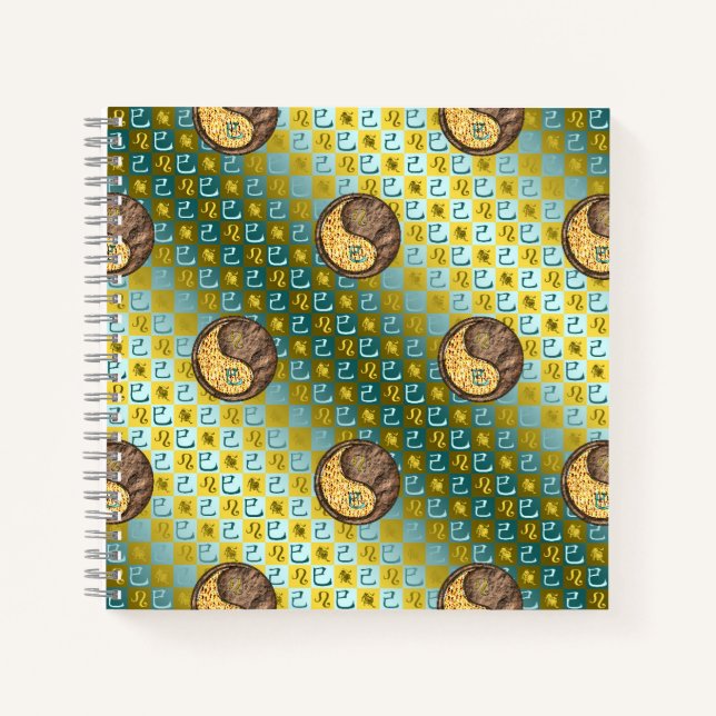 Cuaderno Leo & Serpiente de Tierra (Anverso)