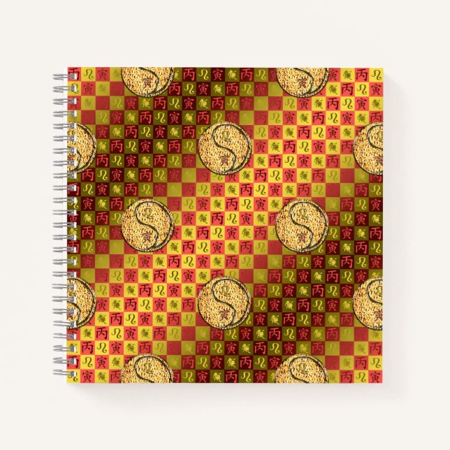 Cuaderno Leo & Tigre de Fuego (Anverso)