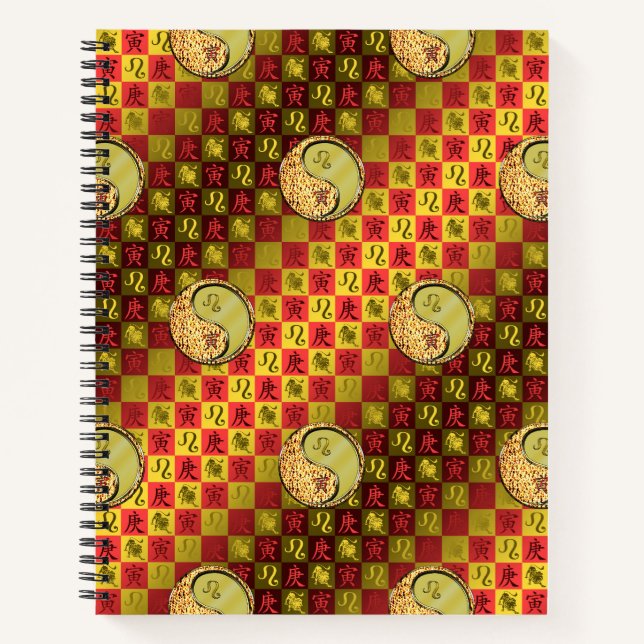 Cuaderno Leo & Tigre de Metal (Anverso)