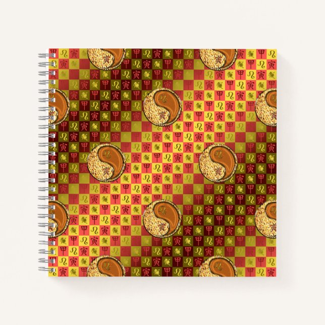 Cuaderno Leo & Wood Tiger (Anverso)