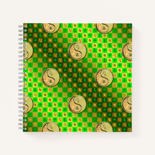 Cuaderno Leo y Cabra de Metal