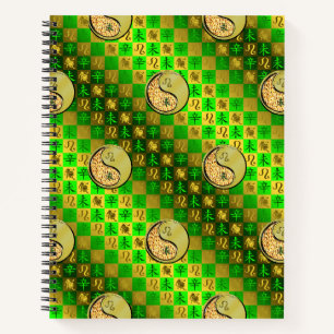 Cuaderno Leo y Cabra de Metal