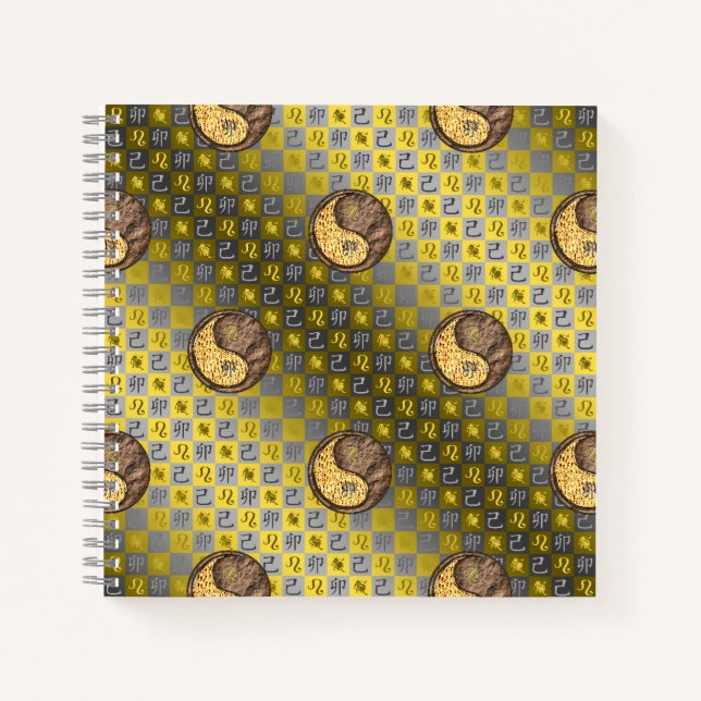 Cuaderno Leo y Conejo de Tierra (Anverso)