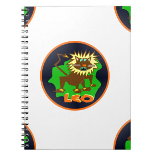 Cuaderno leo zodiac