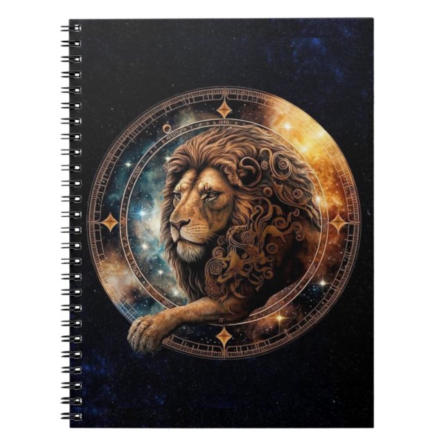 Cuaderno Leo Zodiac Spiral Notebook (Frente)