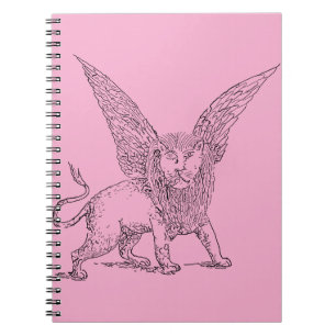 Cuaderno León alado símbolo de San Marcos
