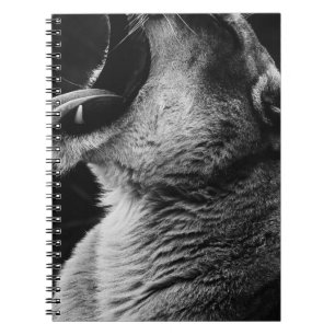 Cuaderno león bostezoso