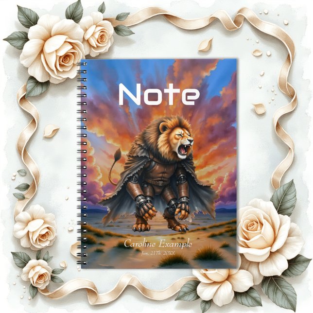 Cuaderno León Cibernético de las Tierras Baldías  (Subido por el creador)