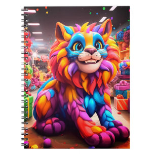 Cuaderno León colorido