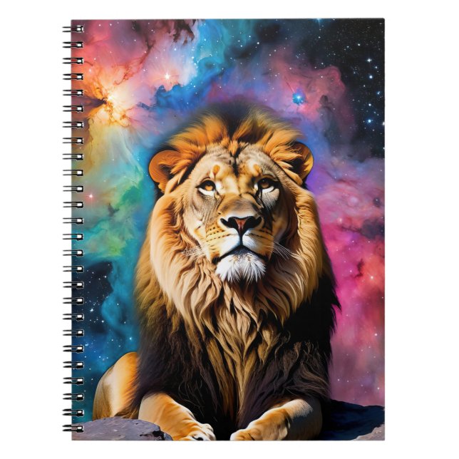 Cuaderno León cósmico (Frente)