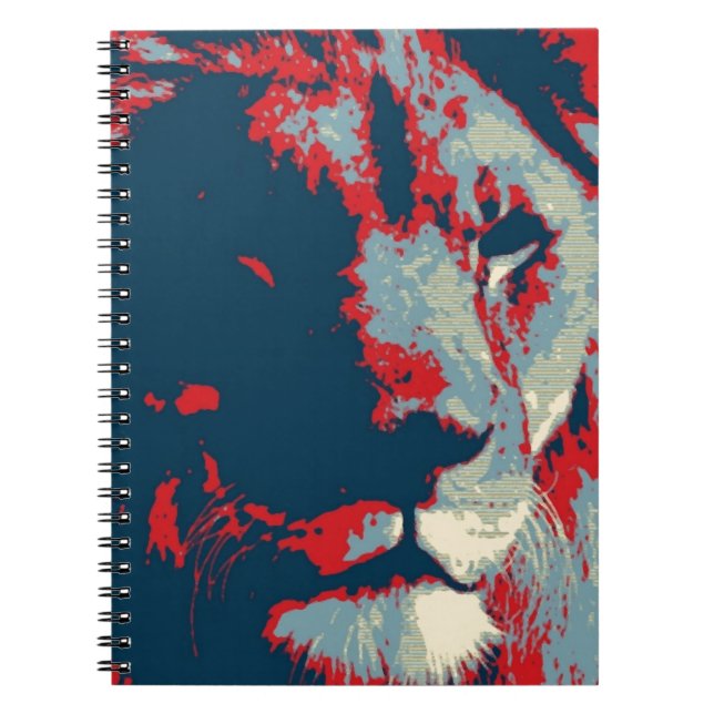 Cuaderno León de arte pop (Frente)