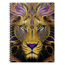 Cuaderno León de filigrana de oro