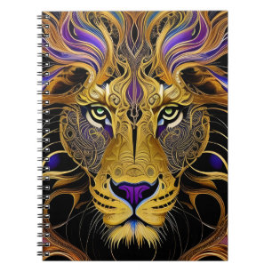 Cuaderno León de filigrana de oro