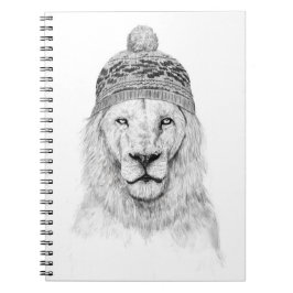 Cuaderno León de invierno (bw)