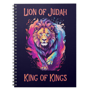 Cuaderno León de la fe cristiana de Judá regalo de Jesús