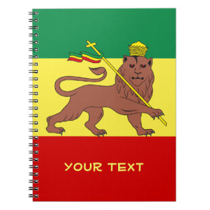 Cuaderno León del reggae de Rasta de Judah