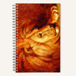 Cuaderno León en Descanso (por Abbott Handerson Thayer)