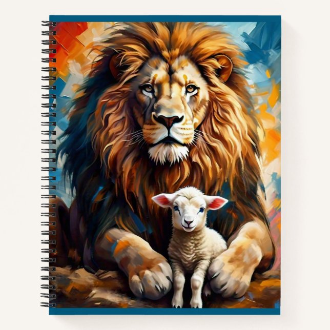 Cuaderno León y cordero (Anverso)