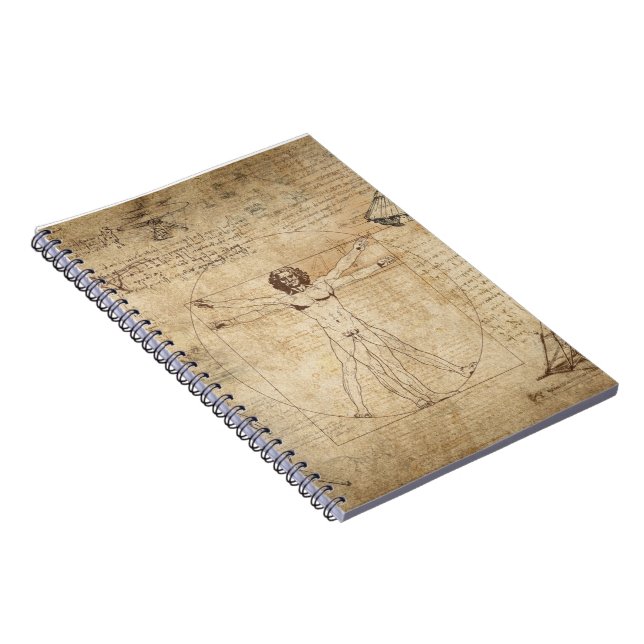 Cuaderno Leonardo da vinci (Lado Derecho)