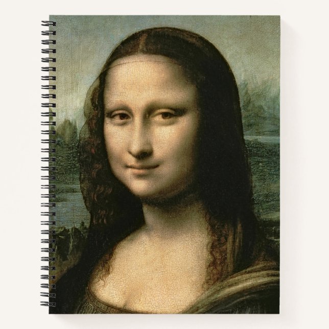 Cuaderno Leonardo Vinci | Mona Lisa, c.1503-6 (Anverso)