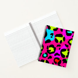 Cuaderno Leopa rosa caliente
