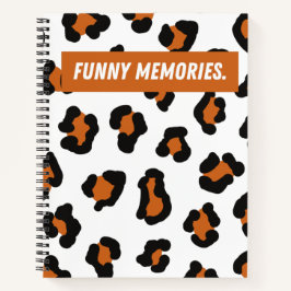 Cuaderno Leopard Funny recuerdos Daily