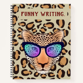 Cuaderno Leopard Funny Writing Daily