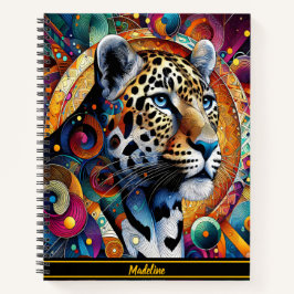 Cuaderno Leopard Majesty: Audaces Vibes de la Selva