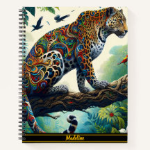 Leopard Zeal: Vibrantes patrones de jungla