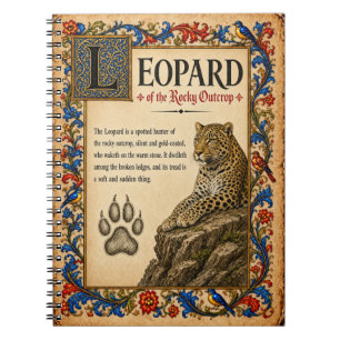 Cuaderno Leopardo, Arte de Bestiario Medieval