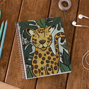 Cuaderno Leopardo Cheetah Big Jungle Cat De Jess