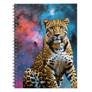 Cuaderno Leopardo cósmico