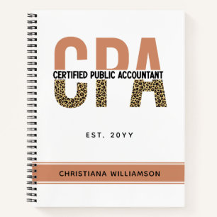 Cuaderno Leopardo de contabilidad pública certificado por e