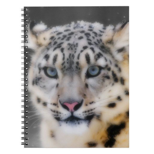 Cuaderno Leopardo de la nieve (Frente)