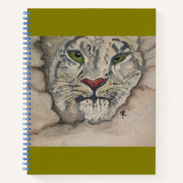 Cuaderno Leopardo de la nieve