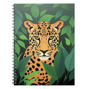 Cuaderno Leopardo en la selva