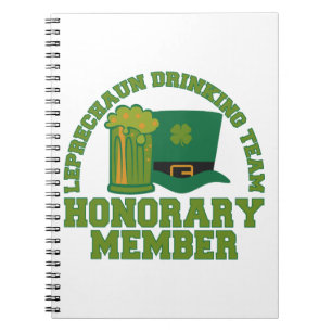 Cuaderno Leprechaun Bebe Equipo portátil personalizado