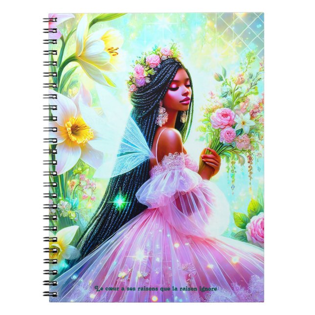 Cuaderno  - Les belles choses prennent du temps (Frente)