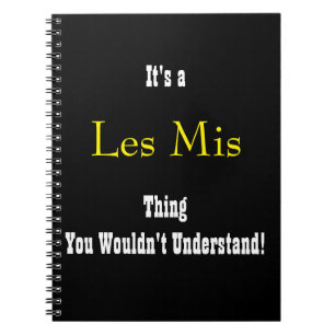 Cuaderno Les Mis Journal