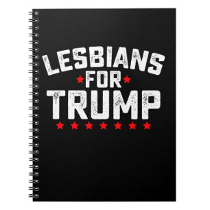 Cuaderno Lesbianas Por Trump Elección Presidencial LGBTQ