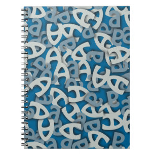 Cuaderno Letra a azul