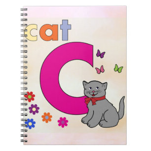 Cuaderno Letra C del gato