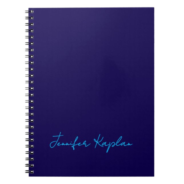 Cuaderno Letra Clásica Minimalista Profesional (Frente)
