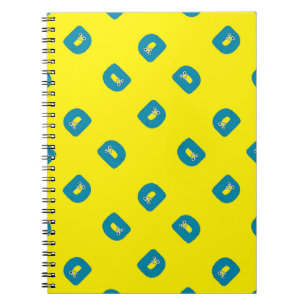 Cuaderno Letra D amarillo
