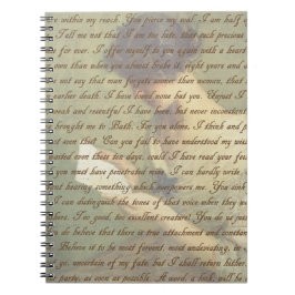 Cuaderno Letra de la persuasión