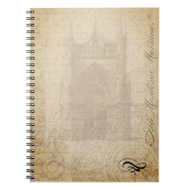 Cuaderno Letra Medieval - Palimpsesto (Frente)