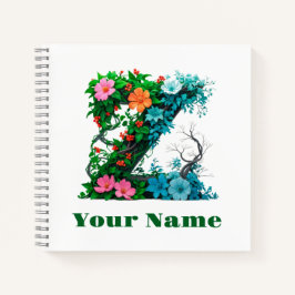 Cuaderno Letra Z Personalizada
